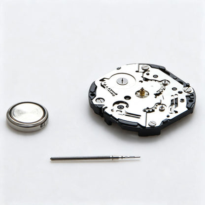 10½''' 3-Hands 3-Eye Quartz Watch Movement Replacement For Japan VX3JE Repair