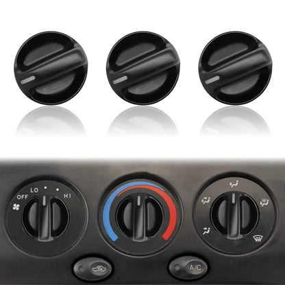 3 Pcs 55905-0C010 Fan Speed Selector Knob For Toyota Tundra 2000-2006 Trucks