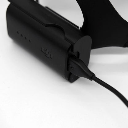 30cm Power Charging Cable+Battery Case Set For DJI FPV Combo Goggles V2 Glasses