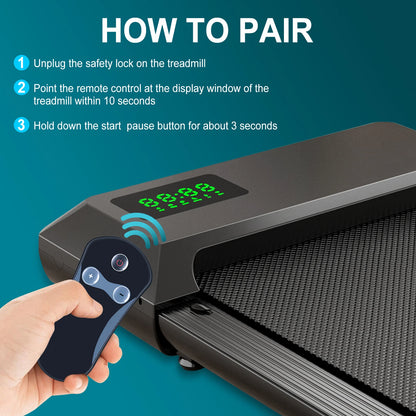 Replacement Remote Control For Costway Folding Walking Pad Treadmill