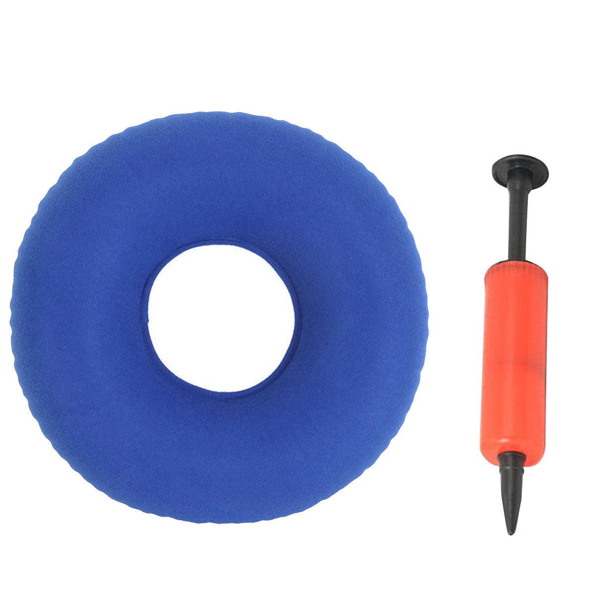 Inflatable Vinyl Ring Round Seat Cushion Medical Hemorrhoid Pillow Donut F