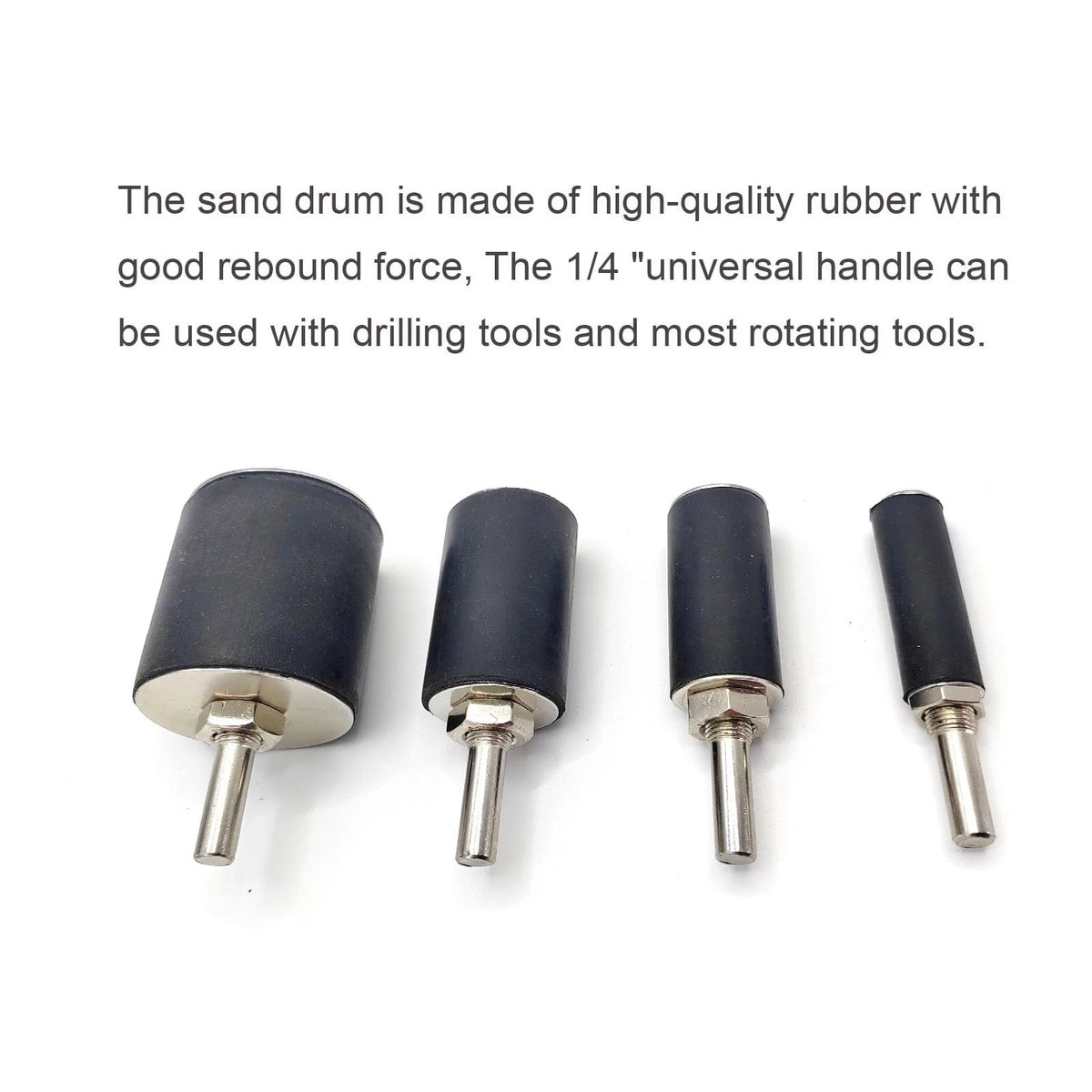 HANPINYUAN 20 Packs Sanding Drum Kit and Sleeves Set for Drill or Drill...