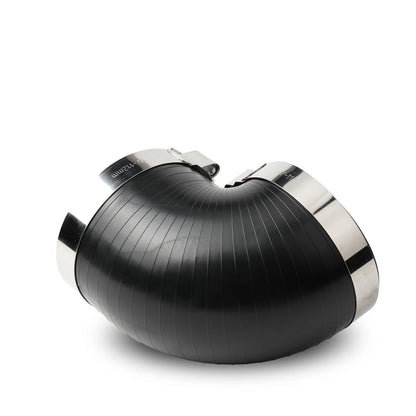 Performance 9781 Black 90 Degree Coupler Boot For 4 Inch Diameter Intake Tubes