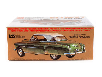 AMT Skill 2 Model Kit 1951 Chevrolet Bel Air 2-in-1 Retro 1:25, Red