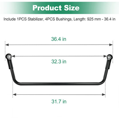 Rear Suspension Stabilizer Sway Bar for Polaris Ranger 500 2x4 2005-2008