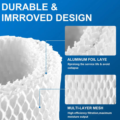 WF2 Humidifier Filter Replacement for Vicks V3500 V3100 V3900 V3700 white