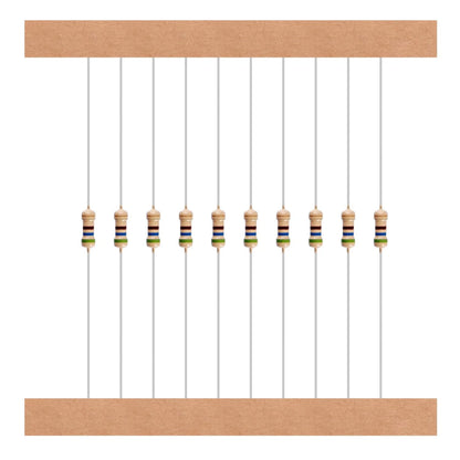 1125-Piece 25-Value Resistor Assortment Kit (1Ohm-1M Ohm) 1/4W 5% Carbon...