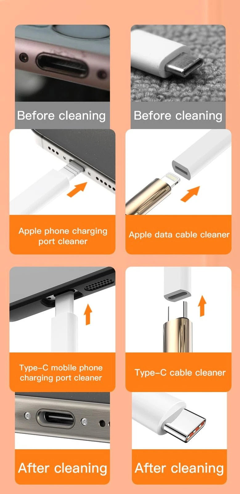32-in-1 Electronics Cleaning Kit for Phone, Earbuds, Keyboard & Camera Black