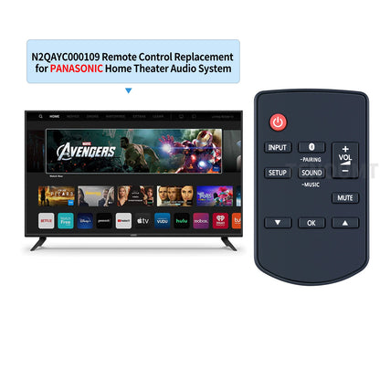 N2QAYC000109 Remote Control For Panasonic Soundbar SC-HTB485 SC-HTB885EBS