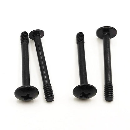 20Pcs Carbon Steel PC Computer Case Card Water Cooler Radiator Fan Long 6# Screw