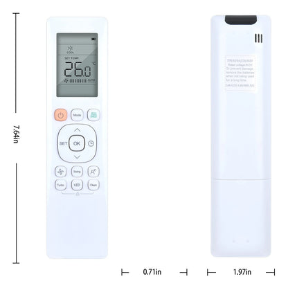 ARC-88B Remote Control For ComfortStar Air Conditioner