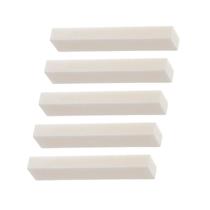 5PCS Hard Buffalo Bone Blank Saddle Nut for Accoustic Classical Guitar DIY