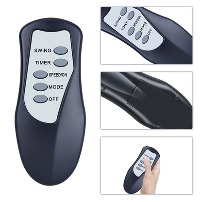 Remote Control For Simple Deluxe Oscillating 16″ Adjustable Pedestal Stand Fan
