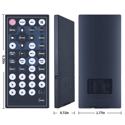 Remote Control For Dual Axxera AVM70, AVM80, AVM72NAV, AVM82NAV, AVM111NAV