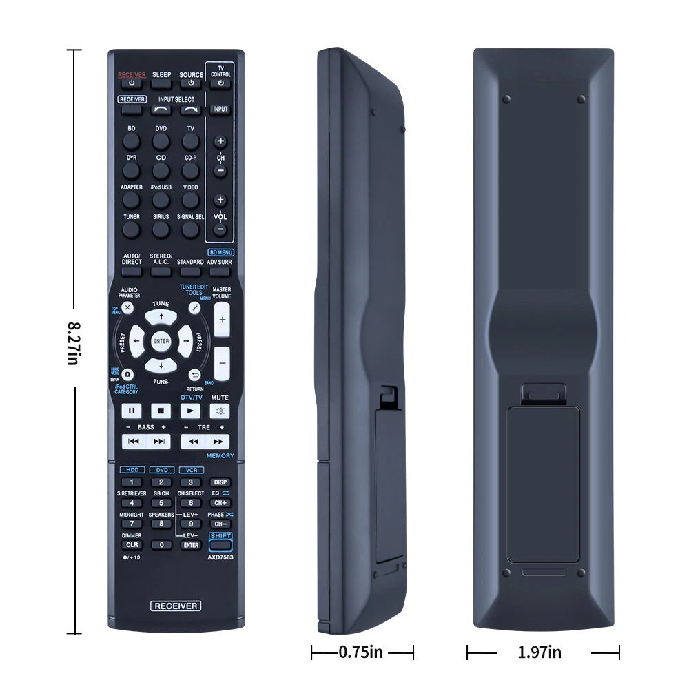 AXD7583 Remote Control For Pioneer VSX-920 VSX-920-K VSX-820-K VSX-820-S