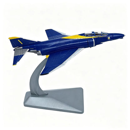 14cm Diecast Alloy 1/144 Scale US Navy F-4 Phantom II Fighter Desk Model