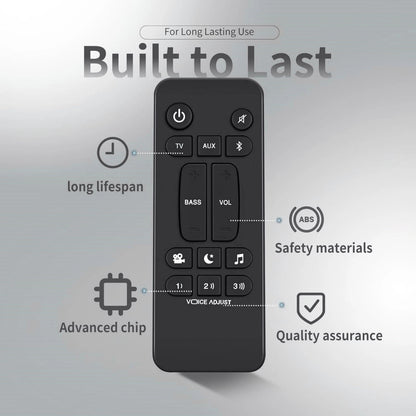 Soundbar Remote Control For Polk Audio Signa S4 S3 S2 S1 Ultra-Slim Speaker
