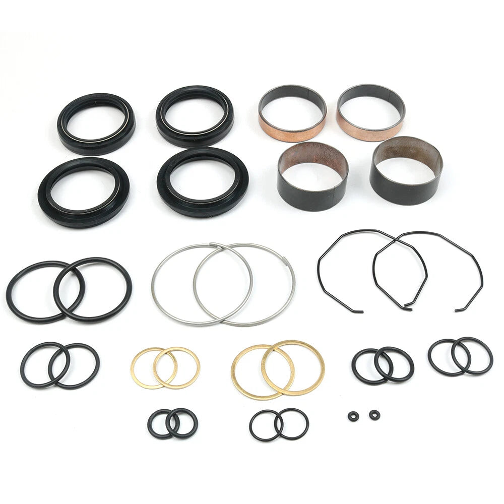 FORK BUSHING DUST OIL SEAL REBUILD For YAMAHA YZ250 1996-2003 YZ250F 2001-2003