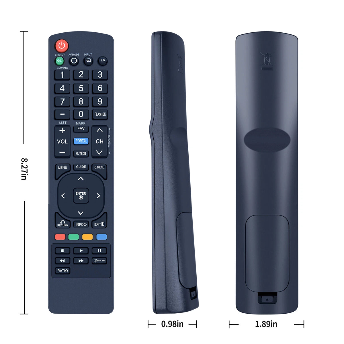 AKB72915266 Remote Control For LG TV 26LE5300 55LD520 19LD350 32LD420