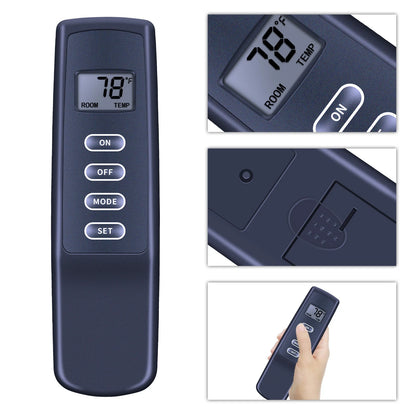 Remote ControlFor RCB05A Millivolt Gas Valve Fireplaces and Stoves,LCD Fireplace