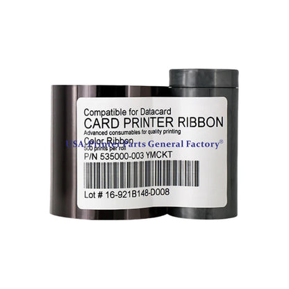 YMCKT Color Ribbon 535000-003 For Datacard CP60 CP80 Card Printer 500 Images