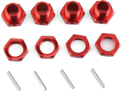 17mm Wheel Hex 4pcs Nut Aluminum Alloy w/Pins for ARRMA Typhon 6S...