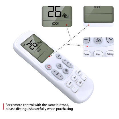 Remote Control For Samsung Air Conditioner DB63-03556X003 DB93-15882Q DB93-1463T