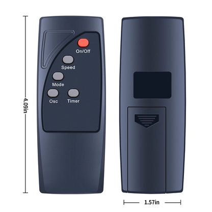 For Amazon Basics Pedestal Fan Model FS40-10BR Remote Control