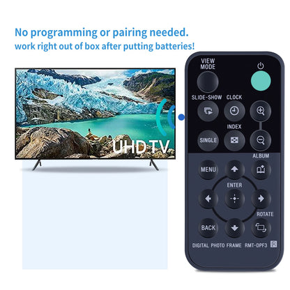 Remote Control For Sony Digital Photo Frame RMT-DPF3 DPF-A72 DPF-D82 DPF-D92