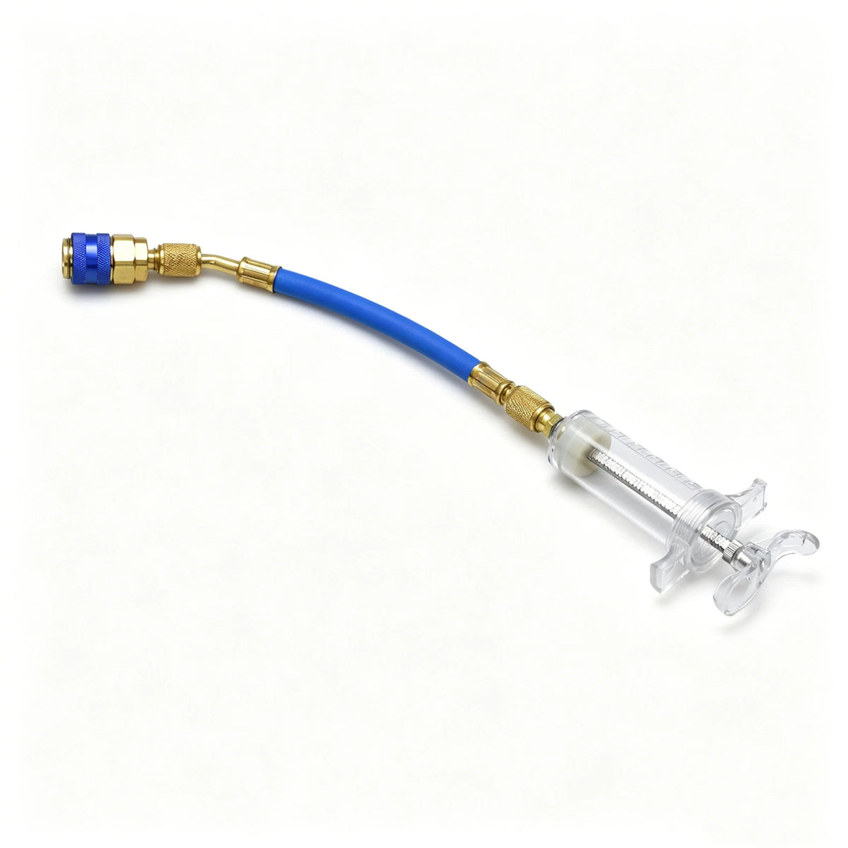 1PCS  Oil and Dye Injector Featuring a 1/4 inch female SAE connector