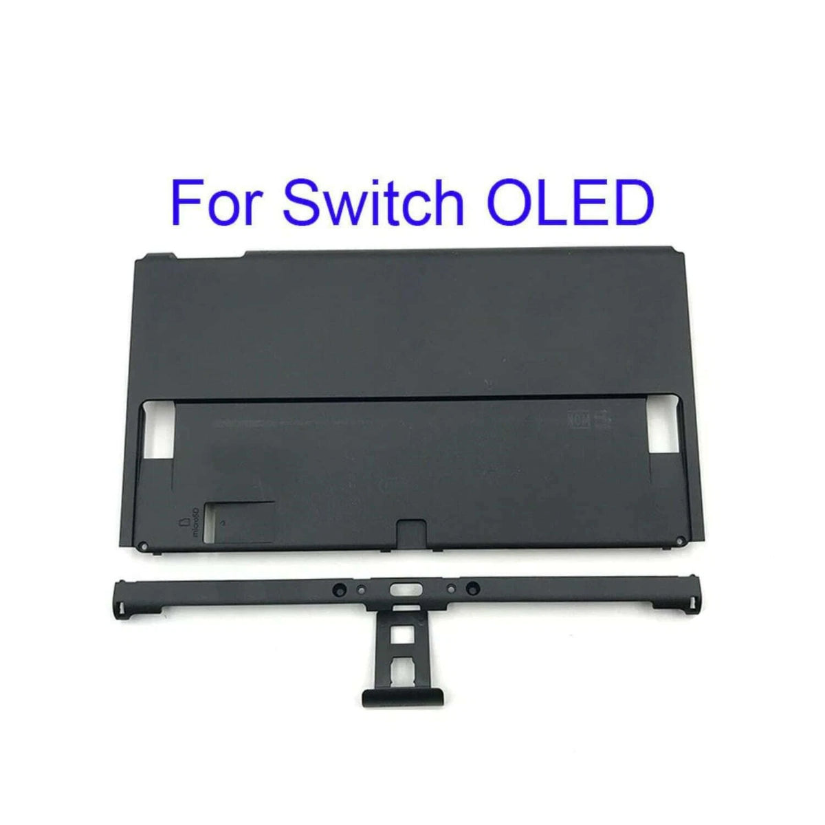 Replacement Bottom Housing Shell Backplate Slot Cover For Nintendo Switch OLED