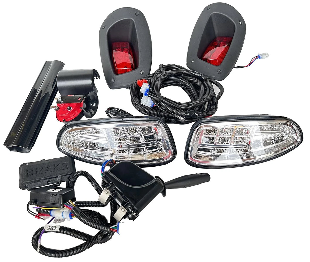 Dr.Acces Golf Cart light Compatible EZGO RXV Complete ultimate LED Black