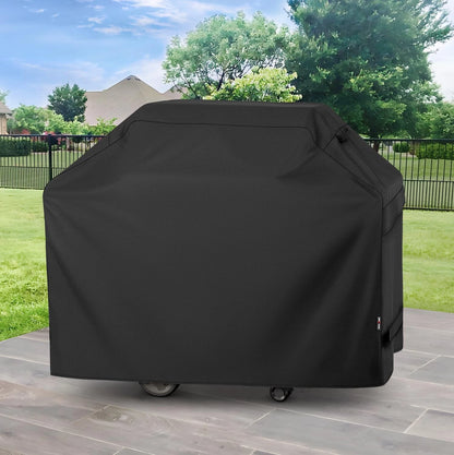 Unicook Grill Cover 55 Inch for Outdoor Grill, Heavy 55 x 23 x 42 inch, black