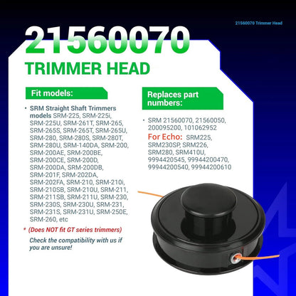 101062952 String Trimmer Head Fit For Echo SRM Series Straight Shaft Units