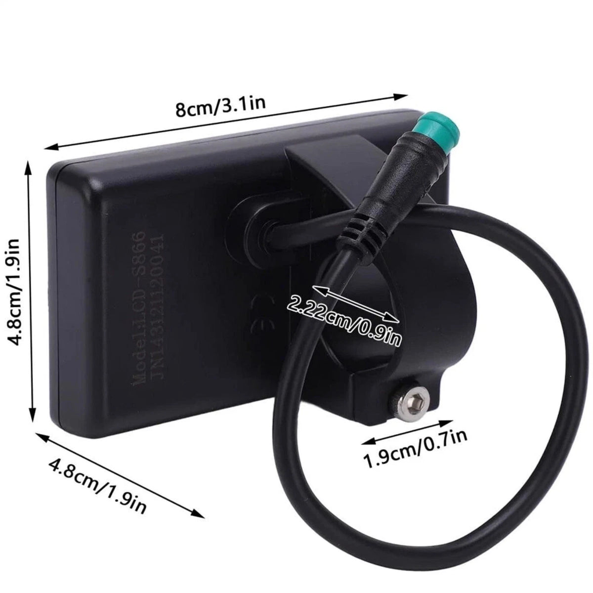 Universal Electric Bike LCD Screen for Electric Scooter Handlebars