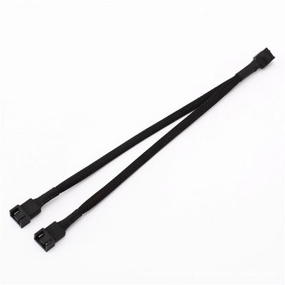 4Pin 1 To 2 Fan Extension Splitter Cable 4Pin 1 To 2 Fan Extension Cable F