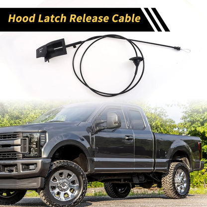 Tested E7TZ-16916-A Hood Release Cable With Handle For Ford Bronco Durable