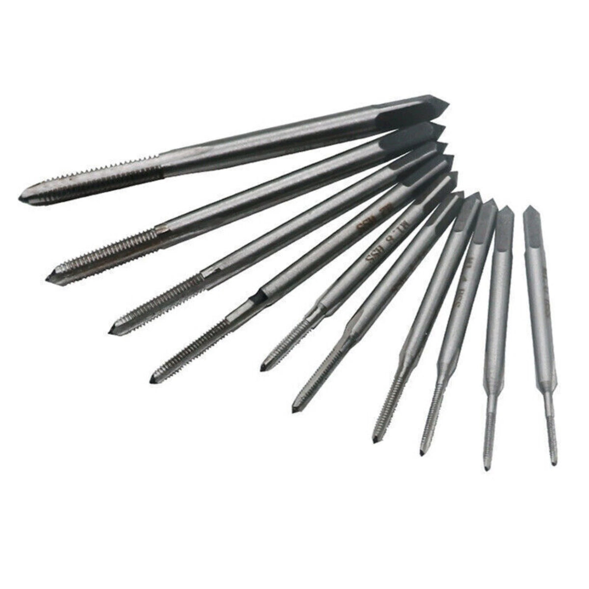 High Speed Metric Straight Spiral Flute Coarse Thread Watches Micro Taps Kit