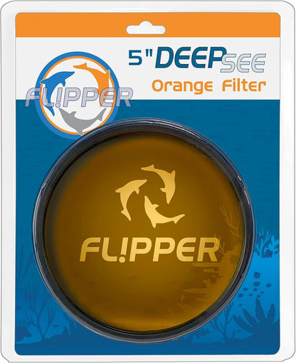 Flipper DeepSee Viewer Orange Magnifying Glass Lens Attachment MAX 5, Black