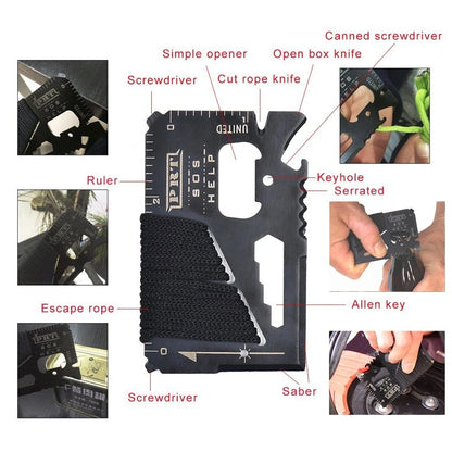 XUANLAN Emergency Survival Kit 13 in 1, Outdoor Gear Large, kit 3