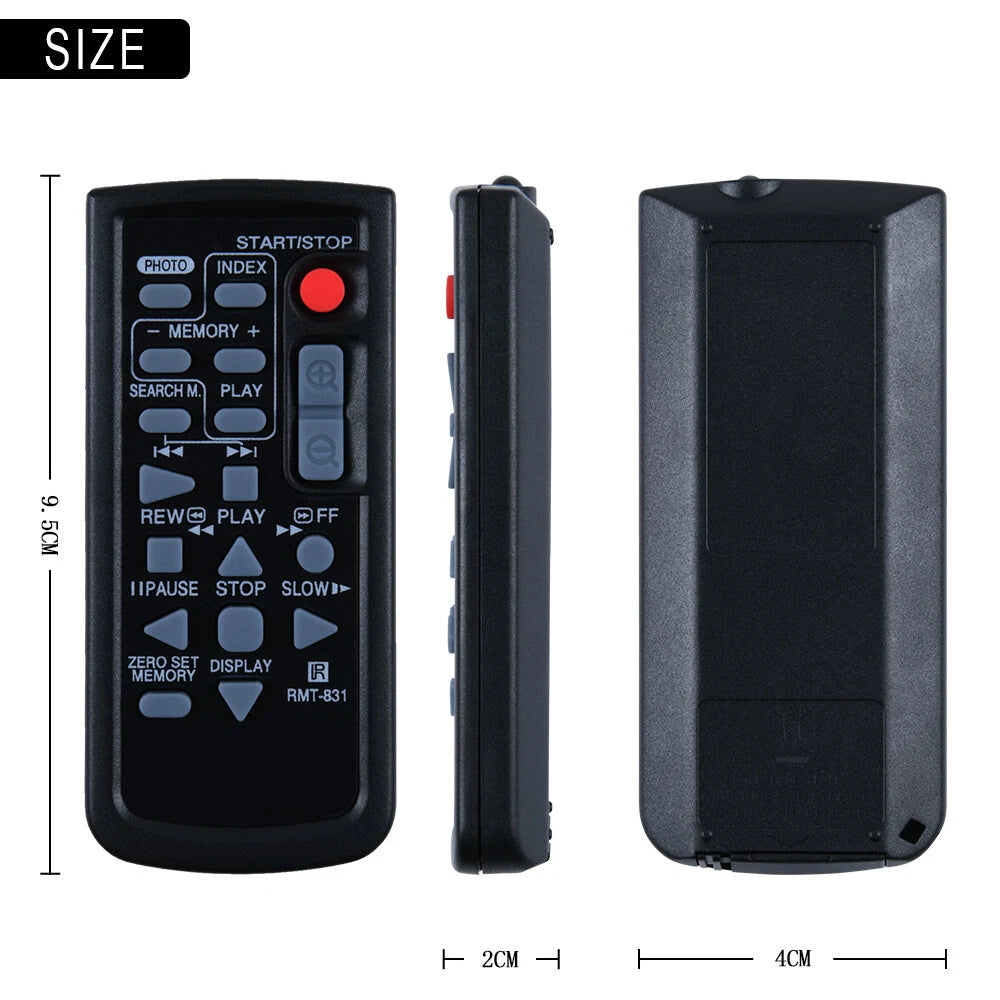 RMT-831 Remote Control For Sony Camcorder DCR-PC55 DCR-TRV480 DCR-HC65