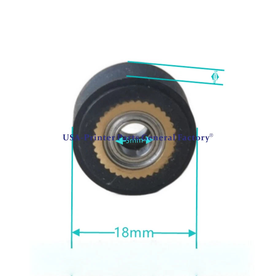 12Pcs Pinch Roller 05x10x18mm Fit For Summa D Cutter Plotter Parts Fast delivery
