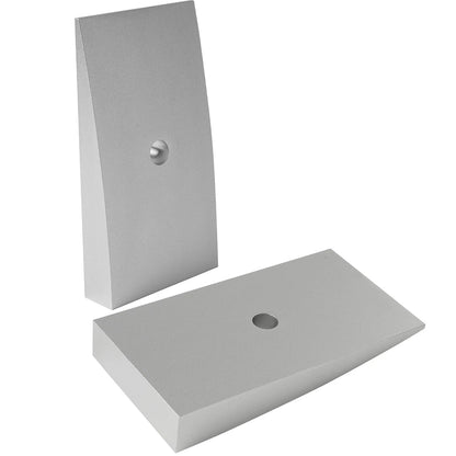 Rear Suspension Leaf Spring Shim Kit Rear 6 Degree, 2.5 Inches Wide Sliver