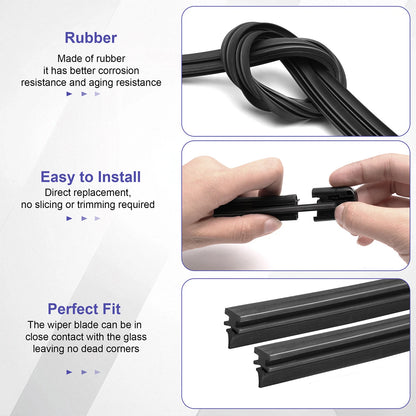 4PCS Front Wiper Blades For Volvo S60 V60 2019-2025 31693569