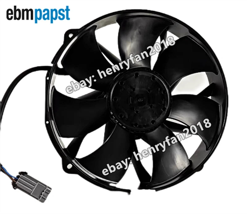 Ebmpapst Fan W3G300-QX25-33 Axial Fan 26VDC ??300mm 15.0A 400W Condenser Fan