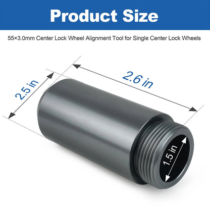 Center Lock Wheel Alignment Tool for Lamborghini STO Porsche 911 997 992 718