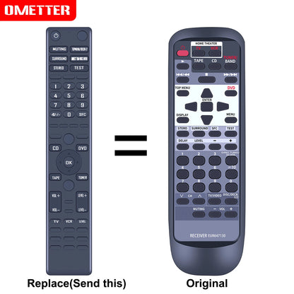 EUR647130 Replacement Remote Control For Technics Receiver Sadx940 Saht280