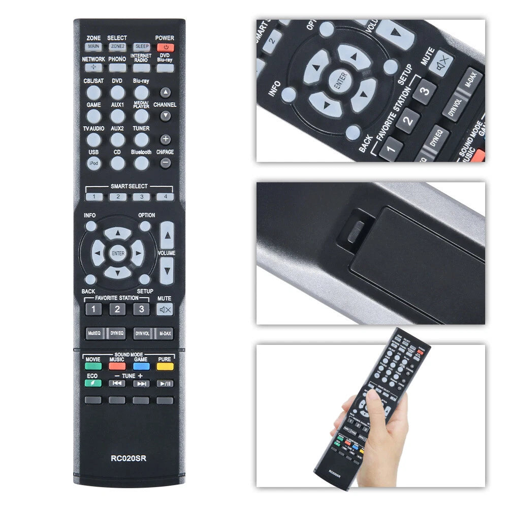 RC020SR Remote Control For Marantz AV Amplifier NR1403 NR1502 NR1504