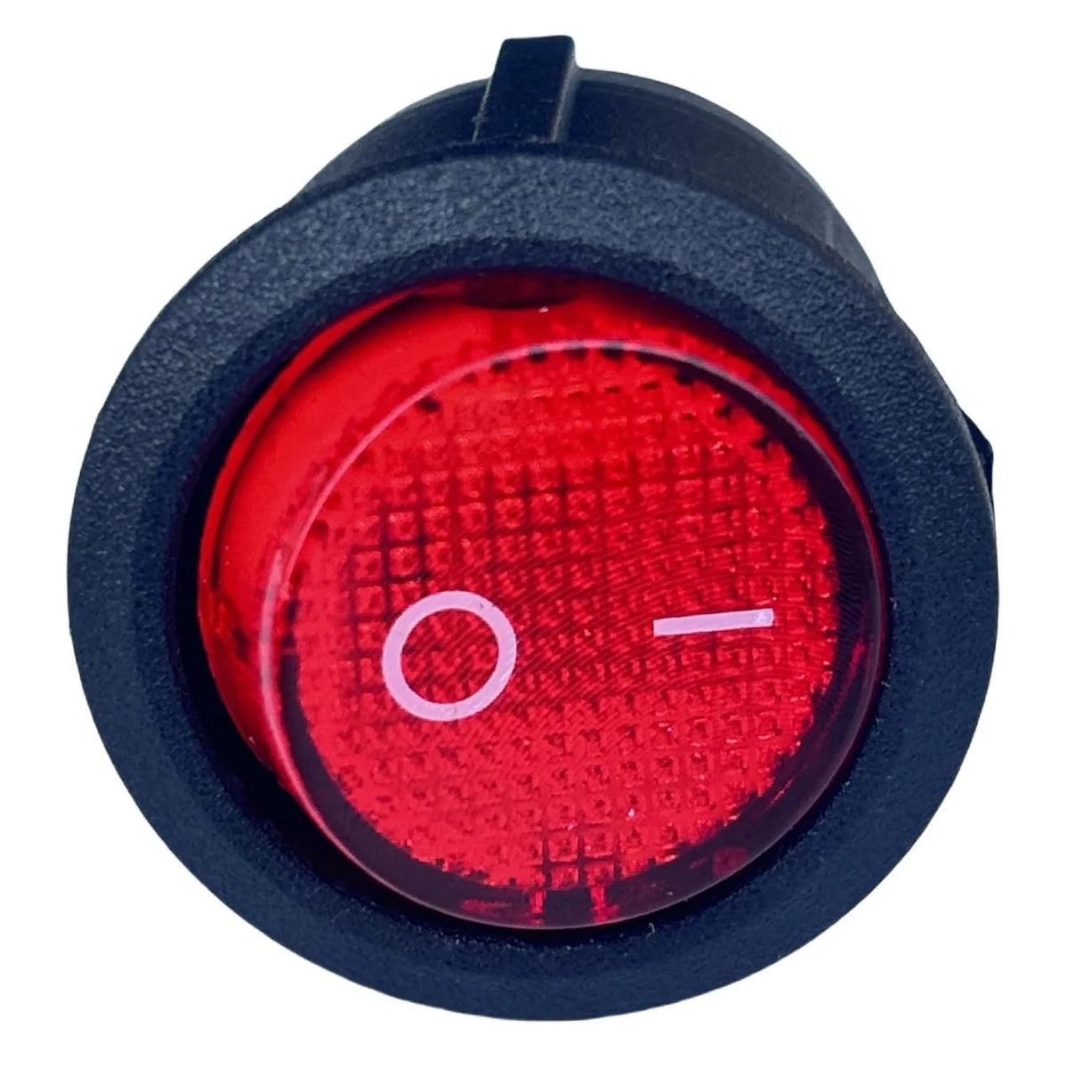 KCD1-105 20mm Diameter Round Red Rocker Switches（3pin 2position） for...