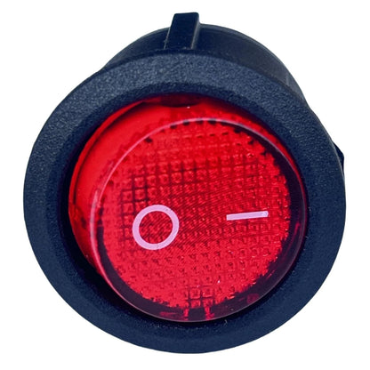 KCD1-105 20mm Diameter Round Red Rocker Switches（3pin 2position） for...